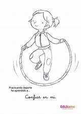 Emociones Verbos Movimiento Movimientos Fisica Edukame Niño Orientacionandujar Emocional Educativos Desde sketch template