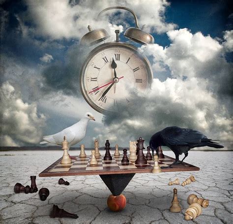 clock  ticking surreal art art creative artwork