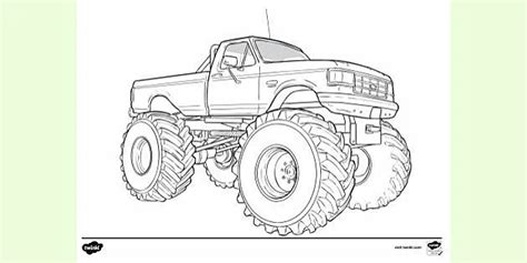monster truck police car coloring pages work service transportation