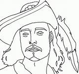 Pirate Faces Coloring Colouring Pages sketch template