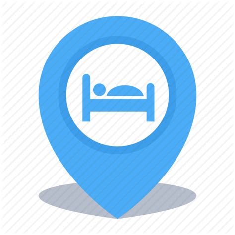 hotel icon map   icons library
