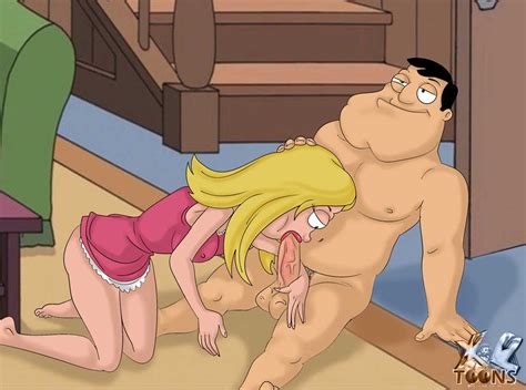 Rule 34 American Dad Canon Couple Color Female Francine Smith Human