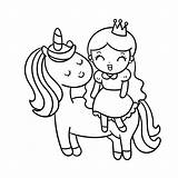 Licorne Princesse Unicorni Unicorno Momlifehappylife Stampare Principessa Coloringbay sketch template