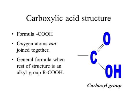structural formula  carboxylic acid emracuk