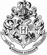 Hogwarts Potter Crest Ravenclaw Slytherin Kindpng Pinpng Pngjoy sketch template