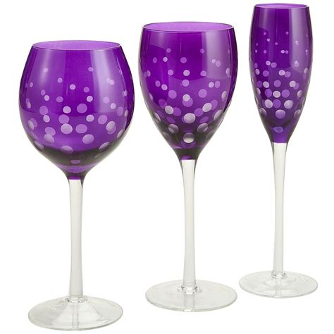Purple Wine Glasses Atworkapo
