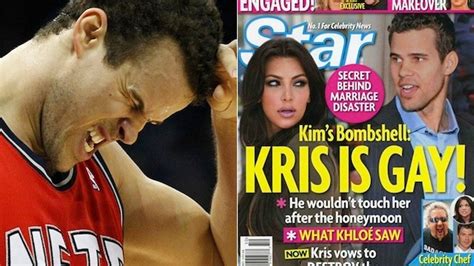 Kris Humphries S Worst Year Ever Culminates In Kris Is Gay Tabloid Cover