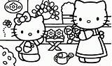 Kitty Hello Coloring Pages Pdf Cupcake Computer Printable Popular Color Coloringhome Getdrawings Getcolorings Print sketch template