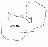 Zambia Bandera Landkarten Geografie Nazioni Recortar Malvorlage Kategorien sketch template