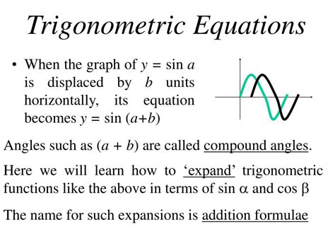 ppt trigonometric equations powerpoint presentation free download