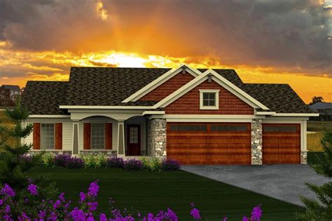 ranch style house plan    sq ft  bed