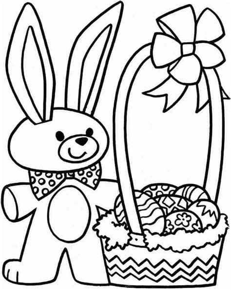 easter bunnies coloring pages   easter bunnies