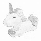 Coloring Pages Stuffed Unicorns Unicorn Filminspector Little Downloadable Plush Horn Metallic Hooves Adorable These sketch template