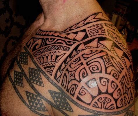 Upper Shoulder Tattoos For Men Ii ★★★ Tattoo Armor Maori Polynesian