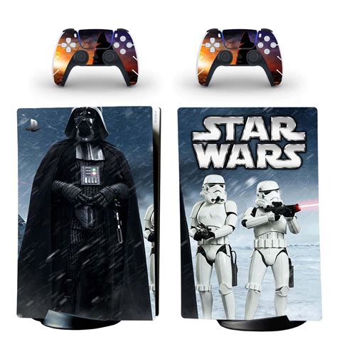 star wars skin sticker decal  ps digital edition  controllers consoleskinsco