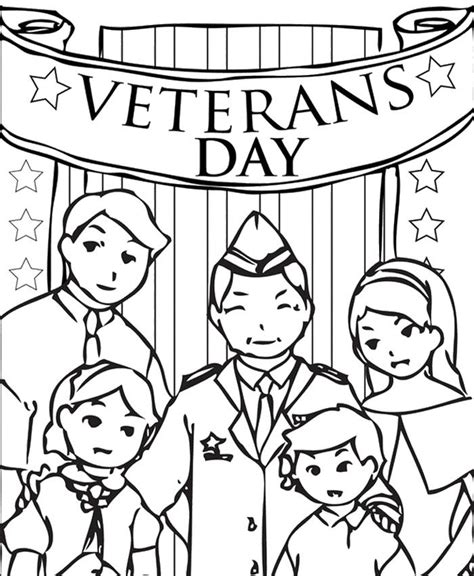 veterans day coloring page veterans day coloring page  veterans day