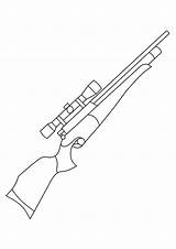 Kolorowanki Colorare Fucile Fusil Waffe Ausmalbilder Printmania Dla Ausmalbild Nerf Malvorlagen sketch template