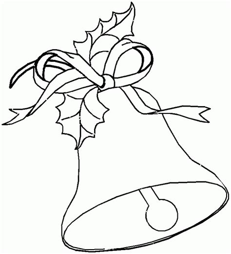 bell coloring page coloring home