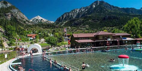 hot springs resorts  colorado top resorts  spas
