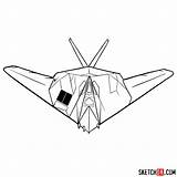 Nighthawk Lockheed Sketchok sketch template