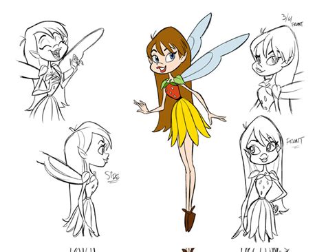 fairy character designmodel  tombancroft  deviantart
