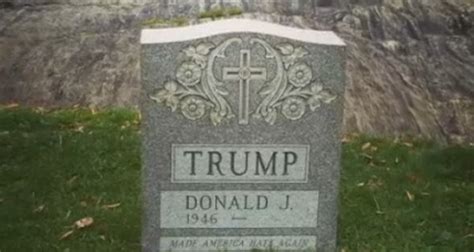 trump tombstone removed  central park politico