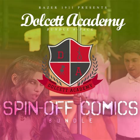 dolcett academy bundle spin  comics