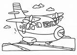 Coloring Pages Airplane Airplanes Printable Kleurplaat Big Kids Embroidery Vliegveld Designs Baby Print Large sketch template