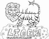 Liger Dynamite Napoleon Drawing Coloring Pages Trent Richardson Drawings November Humorous While Football Paintingvalley Template sketch template
