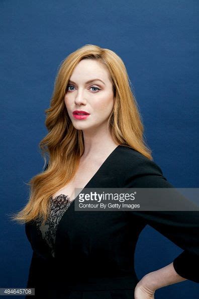 actress christina hendricks is photographed for the wrap on july 29