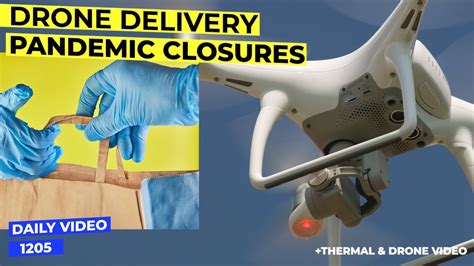 supporting small drone delivery  pandemic  waivers   youtube