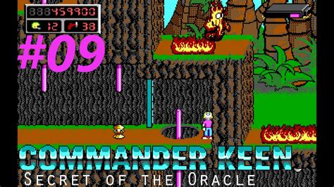 Lets Play Commander Keen 4 Secret Of The Oracle 09 Feuer Und Teer