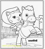 Callie Sheriff Coloring Pages Disney Junior Printable Color Jr Star Getcolorings Getdrawings Colorings Template sketch template
