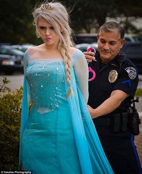 disney snow queen elsa from frozen gets arrested for stealin daily mail online