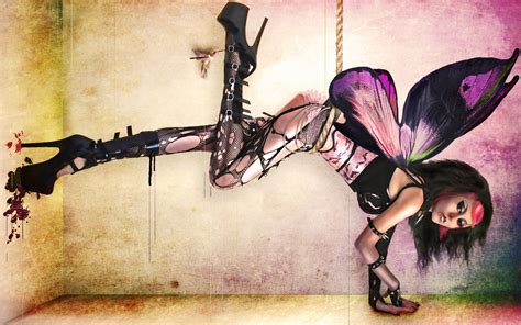 Fantasy Women Sexy Gothic Fairy Cg Digital Art Fairy Wallpaper