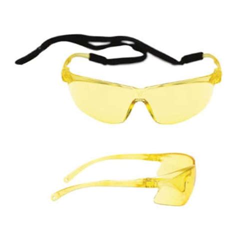 3m™ tora™ polycarbonate lens safety glasses lens tint amber frame