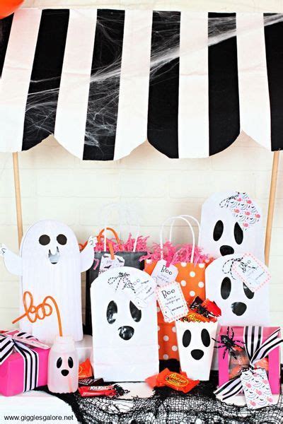 diy halloween ghost boo bags boo boo bags halloween diy fun halloween crafts