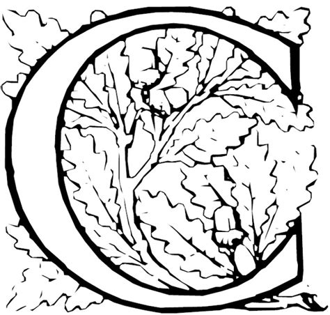 alphabet coloring pages