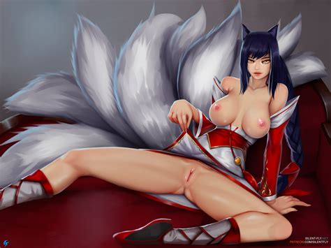 Ahri By Silent Fly Hentai Foundry