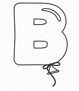 Bubble Letter Balloon Letters Printable Sidebar Primary sketch template