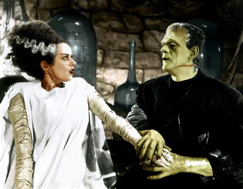 Boris And Elsa The Bride Of Frankenstein Scary Movie