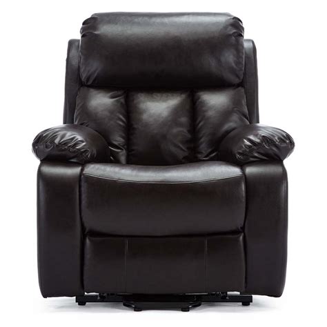 chester dual motor riser electric leather recliner armchair heated