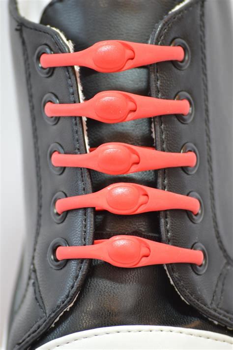 adjusting shoelace replacements   clean  neat