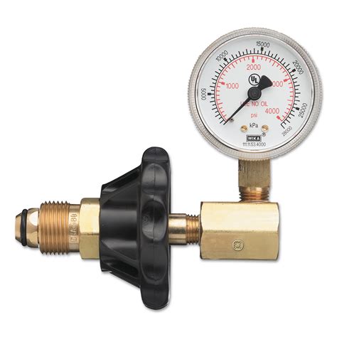 western enterprises cylinder pressure testing gauges acetylene pol brass cga  walmart