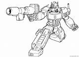 Coloring Pages Transformer Coloring4free Optimus Shooting Prime Related Posts sketch template