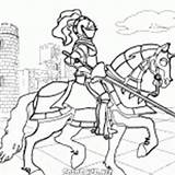 Cavaleiro Armado Equestre Cavaleiros Soldados sketch template