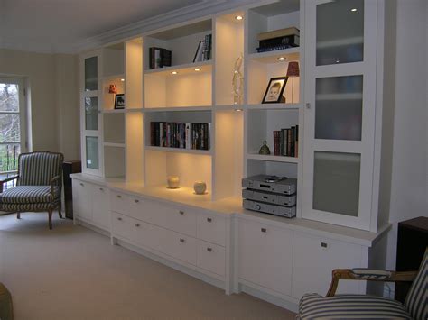 fitted living room cabinets