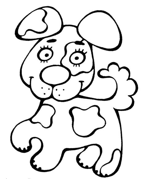 preschool dog coloring page coloring pages dog coloring page animal