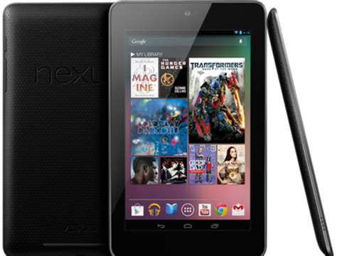 google nexus  tablet android  jelly bean   display nfc   gear