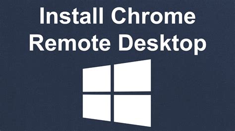 google chrome remote desktop host installer jaselahb